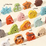 Topika Alphabet Animal Puzzles Alphabet Wooden Puzzles For Kids 3-5