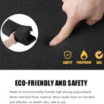 Topika - Sound Proof Foam Panels for Walls Self Adhesive, Sound Dampening