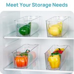 Topika Breastmilk Storage Container Fridge Freezer Organiser 4pack