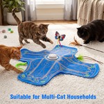 Topika Cat Toys for Indoor Cats, Touch Activated Kitten Toy