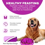Topika Pets Slow Feeder Dog Bowl, Anti-Choke Design, Dog Slow Feeder