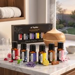 Topika - Essential Oils Set, 6 Piece Water-Soluble Fragrance Oils, 10ml