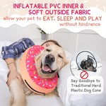 Topika Inflatable Dog Cone Collar, Donut Collar Recovery