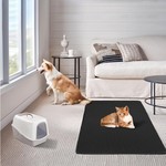 Topika 60x45cm Double Layer Cat Litter Mat with Honeycomb Design