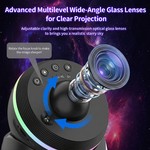 Topika 13in1 Projector Galaxy And Planet Light Projector Adjustable focus