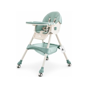 Topika 2-in-1 Baby High Chair, Foldable Feeding and Rocking Seat