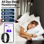 Topika - Screen-Free Smart Wristband, Fitness Tracker With Extra Strap