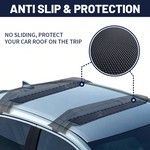 Topika Kayak Roof Rack Soft Pads Universal Car Carrier 5pcs Set