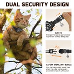 Topika Airtag Cat Collar, Cat Collar Airtag Holder, Kitten Collar