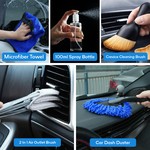 Topika Professional Car Detailing Set for Interior&Exterior Cleaning -26Pcs