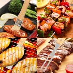 Topika - 35PCS Grill Tool Set with Wooden Handles & Storage Bag