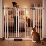 Topika Baby Gate for Stairs with Door, Auto Close Safety Gate