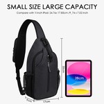 Topika - Crossbody Sling Bag Backpack Travel Chest Bag for Hiking & Day Use