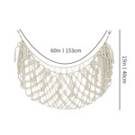 Large 153cm Stuffed Animal Storage Hammock Wall Hanging Net Toy Holder