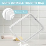 Topika Silicone Travel Bottle Set 17pcs Leakproof Travel Toiletry Container