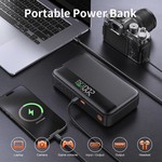 Topika 1500A 4-In-1 Car Jump Starter With 150PSI Air Compressor, 10000mAh
