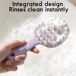 Topika - Curved Vented Scalp Scrubber, Scalp Massager Shampoo Brush