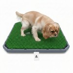 Topika Dog Grass Pad with Tray, Indoor Dog Toilet for Potty Training