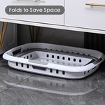 Topika - Collapsible Laundry Basket, Laundry Hamper&Basin w/ Drain Holes