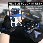 Motocentric Motorcycle Gloves Motorbike Half Finger Gloves