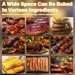 Topika Heavy-Duty BBQ Grill Perfect for Braais, Smoking and Outdoor Cooking