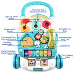 Topika Multifunctional Baby Walker with Music, Adjustable Speed