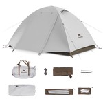 Naturehike - Camping Tent 2 Person, Lightweight Waterproof Hiking Tent