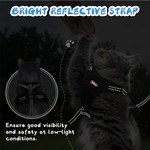 TopikaPet - Cat Harness and Leash Set, Escape Proof, Adjustable Cat Vest