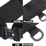 Topika - Tactical Battle Belt Set with Molle Pouch & Quick Release Buckle