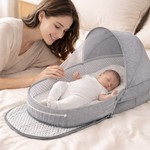 Topika Travel Bassinet Portable Bed Bassinet for Newborn