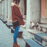Topika - Ladies Crossbody Bag for Women Small Shoulder Bag with Wide Strap