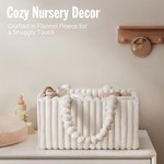 Topika Baby Diaper Caddy, Diaper Caddy Organizer, Diaper Organizer White