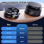 Topika Car Phone Mount, Mobile Phone Car Holder Foldable Magnetic Car Mount