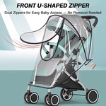 Topika - Baby Stroller Rain Cover Universal Waterproof Windproof Dustproof