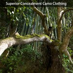Topika Ghillie Poncho Camo Hunting Suit, 3D Leafy Camouflage Hooded Cape