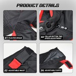 Motocentric Motorcycle Jacket for Men Motorbike Jacket with Full Protection