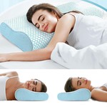 Topika - Memory Foam Pillows Cervical Neck Support for Spine Alignment