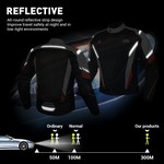 Motocentric Motorcycle Jacket for Men, Bike Motorbike Jacket with Armored