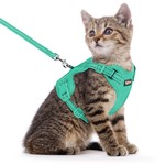 TopikaPet - Cat Harness and Leash Set, Escape Proof, Adjustable Cat Vest