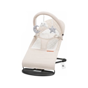 Topika 0-18 Month Baby Bouncer & Rocker Chair with Plush Toys, Portable