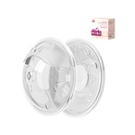 TopikaKids - 2 x Wearable Silicone Breast Milk Collector Cups, Leak-Proof