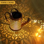Topika Garden Decoration Solar Light Solar Sprinkler with LED String Lights