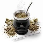 Topika - Yerba Mate Cup Set with Bombilla Straw & Cleaning Brush