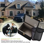 Topika Faraday Key Fob Protector Set Faraday Pouch and Box for Car Keys