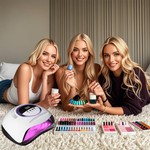 Topika UV Nail Lamp 300W LED Nail Dryer 72 Beads Fast Cure