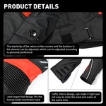 Motocentric Motorcycle Jacket for Men, Bike Motorbike Jacket with Armored