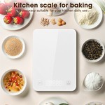Topika Digital Kitchen Scale With App Automatically Calculate Food Calories