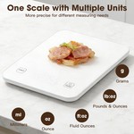 Topika Digital Kitchen Scale With App Automatically Calculate Food Calories