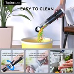 Topika 4-in-1 Cordless Handheld Vacuum, Air Duster & Pump, Up to 18KPa