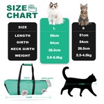 Topika Cat Carrier, Portable Space Cat Travel Bag for Small Cat/Dog